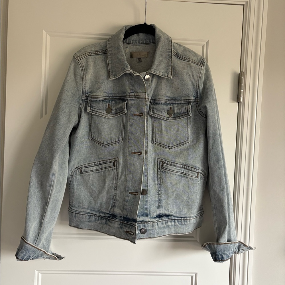 Kut from the Kloth Light Blue Jean Jacket